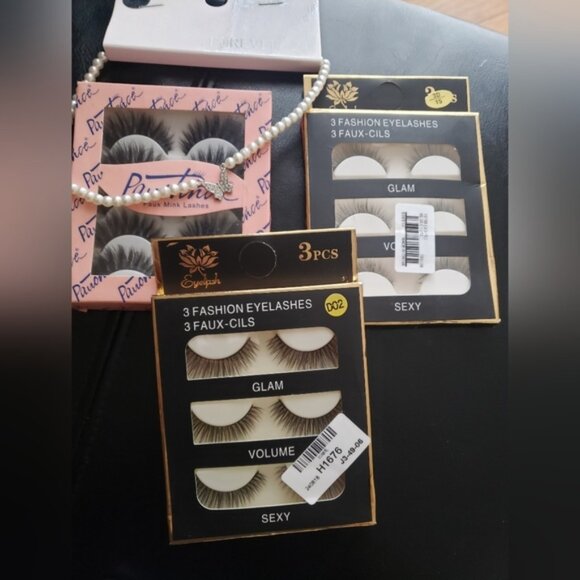 None Other - NEW Glam Volume Sexy Eyelashes Set